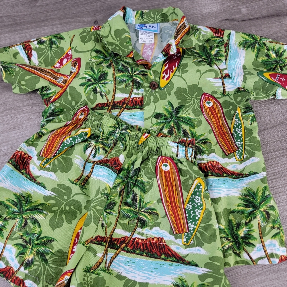 RJC Tropical Shorts and Top set